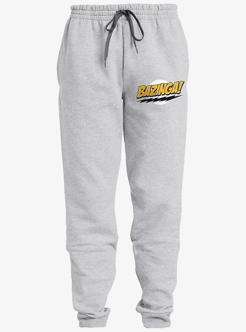 Big Bang Theory Sheldon Bazinga Jogger Sweatpants