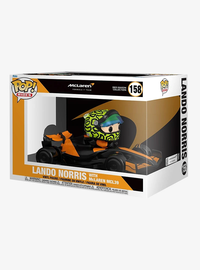 Funko Pop! Racing Lando Norris With McLaren MCL39 Vinyl Figure