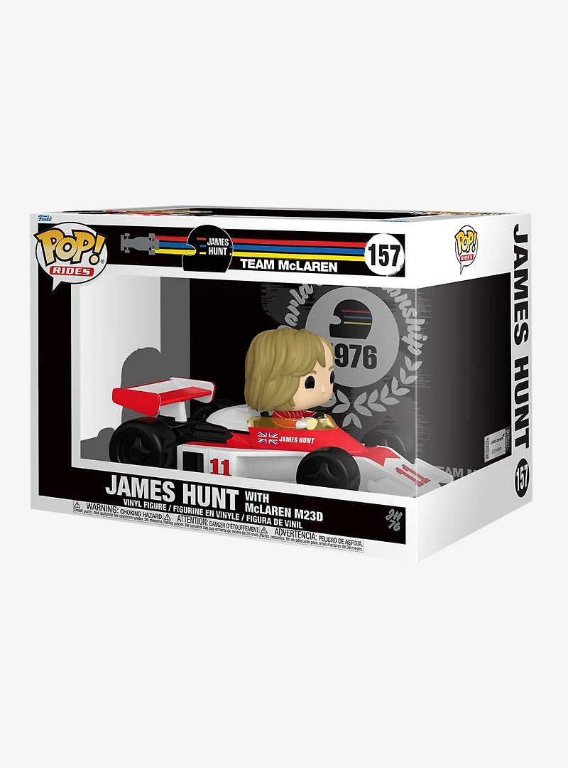 Funko Pop! Rides James Hunt With McLaren M23D Vinyl Figure