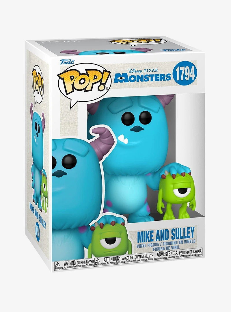 Funko Pop! Disney Pixar Monsters, Inc. Mike and Sulley Vinyl Figure