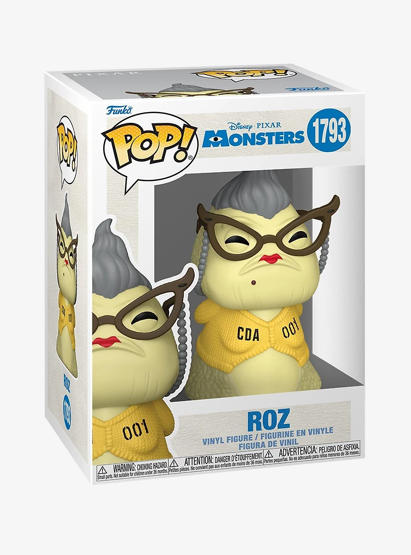 Funko Pop! Disney Pixar Monsters, Inc. Roz Vinyl Figure