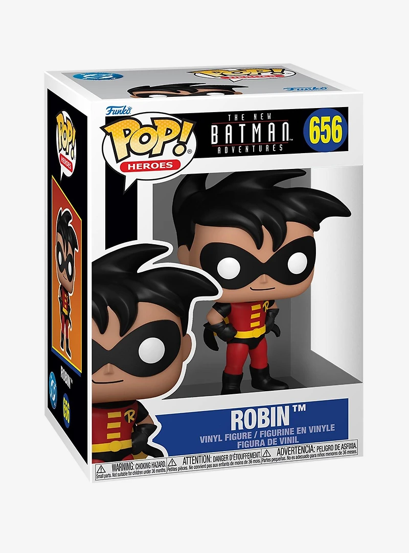 Funko Pop! Heroes DC Comics The New Batman Adventures Robin Vinyl Figure