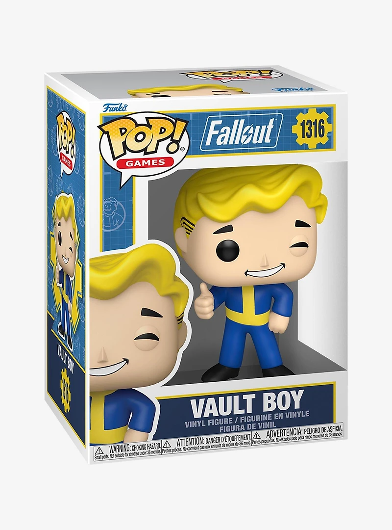 Funko Pop! Games Fallout Vault Boy Vinyl Figure