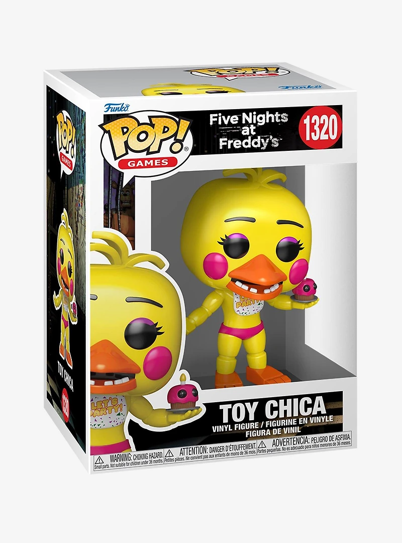 Funko Pop! Games Five Nights at Freddy’s Toy Chica Vinyl Figure