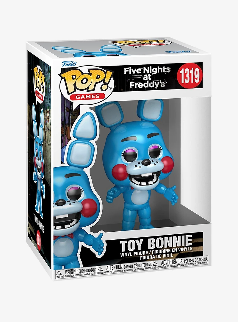 Funko Pop! Games Five Nights at Freddy’s Toy Bonnie Vinyl Figure