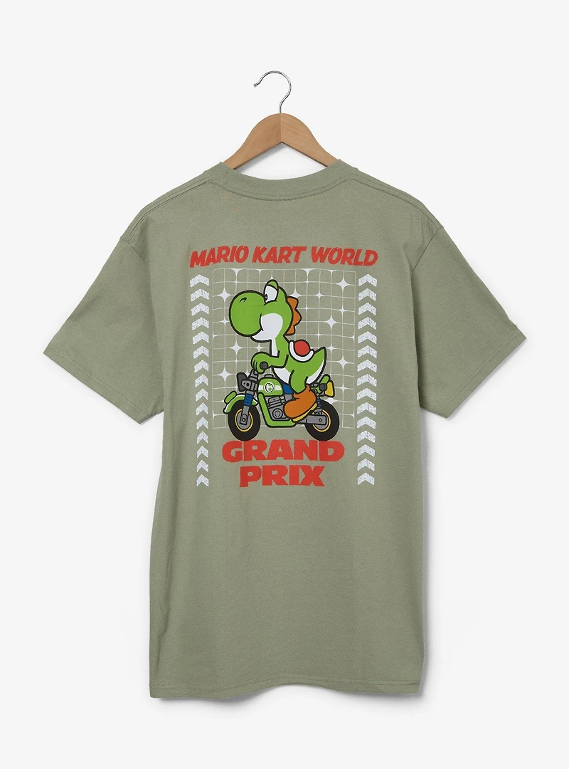 Nintendo Mario Kart World Yoshi Grand Prix T-Shirt - BoxLunch Exclusive