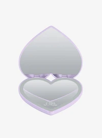 Kuromi Lovely Ribbon LED Heart Compact Mirror