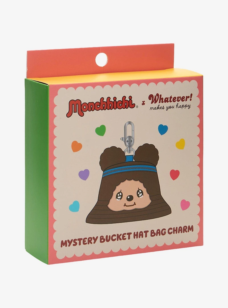 Whatever! Makes You Happy x Monchhichi Blind Box Bucket Hat Bag Clip - BoxLunch Exclusive