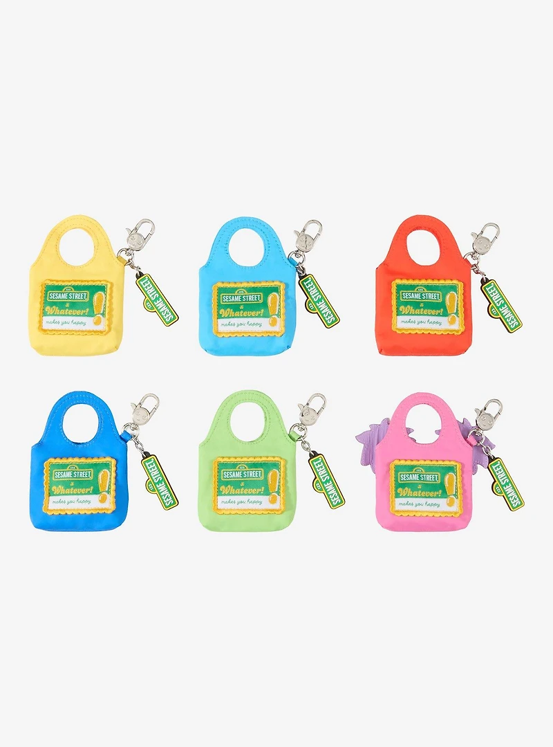 Whatever! Makes You Happy x Sesame Street Blind Box Shopper Tote Keychain - BoxLunch Exclusive