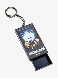 Scream VHS Poster Sliding Keychain — BoxLunch Exclusive