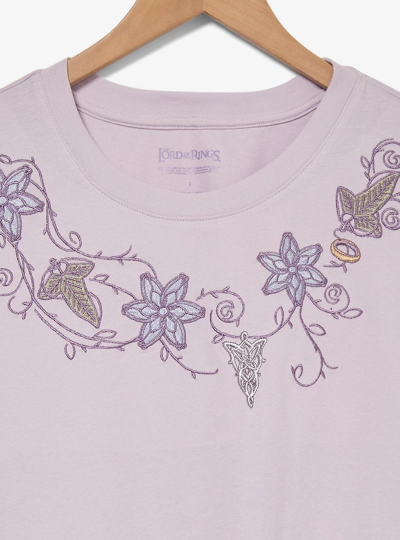 The Lord of Rings Elven Designs Women's Plus T-Shirt - BoxLunch Exclusive