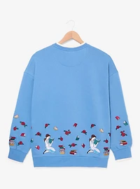 Disney Beauty and the Beast 35th Anniversary Bookworm Belle Crewneck - BoxLunch Exclusive