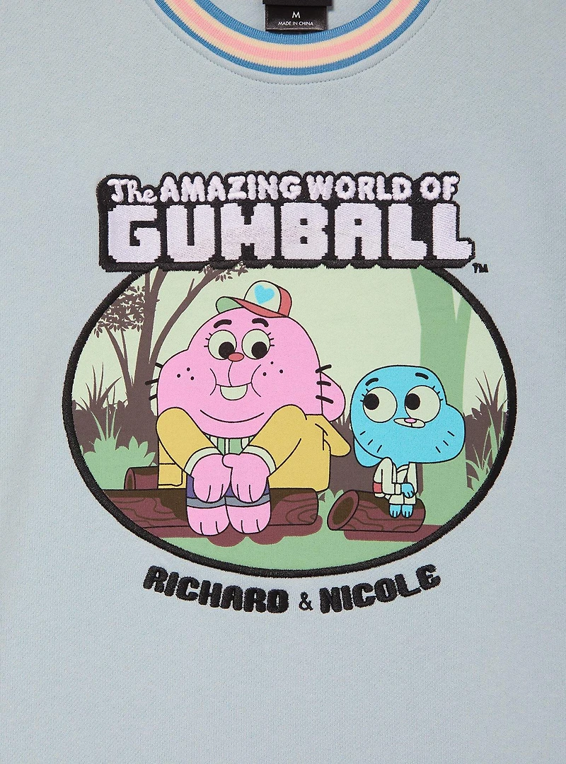 The Amazing World of Gumball Richard & Nicole Crewneck - BoxLunch Exclusive