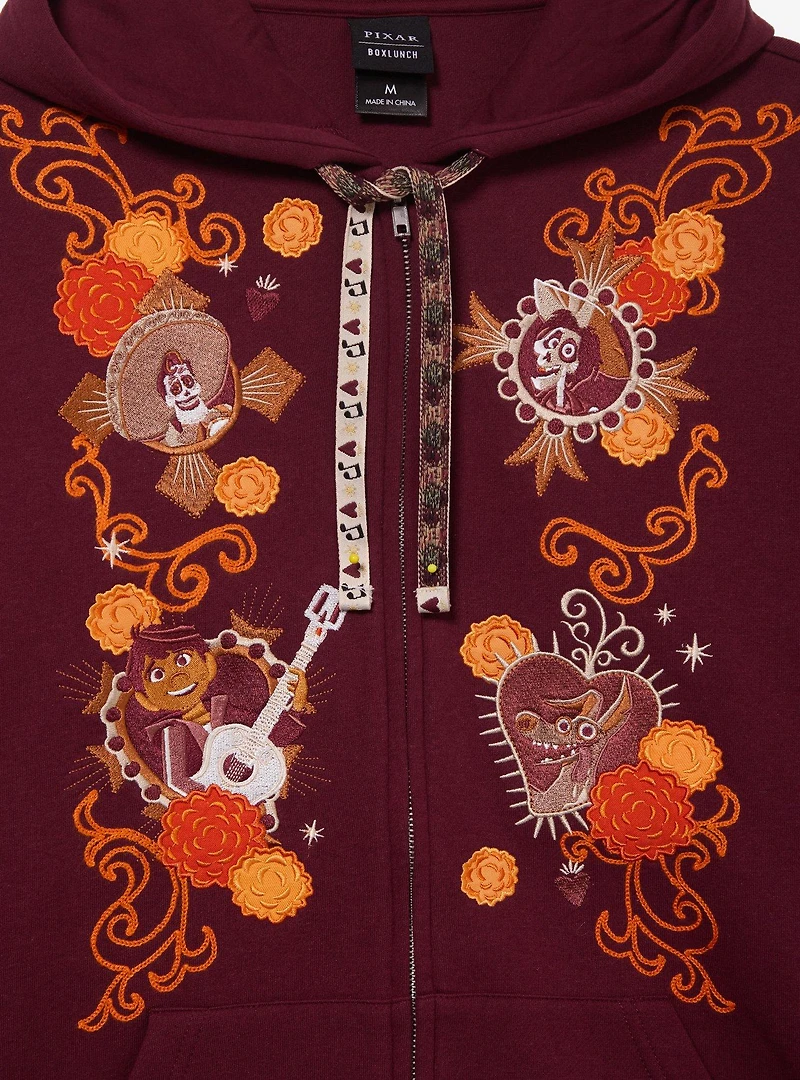 Disney Pixar Coco Embroidered Zippered Hoodie - BoxLunch Exclusive