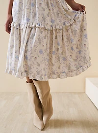 The Lord of Rings Elven Icons Midi Dress - BoxLunch Exclusive