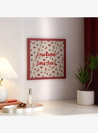 Strawberry Shortcake Letter Board with MDF Frame