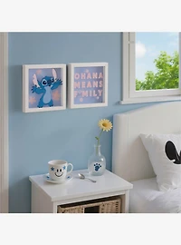Disney Lilo & Stitch "Ohana Means Family" 2-Piece Dual Layer Wall Art