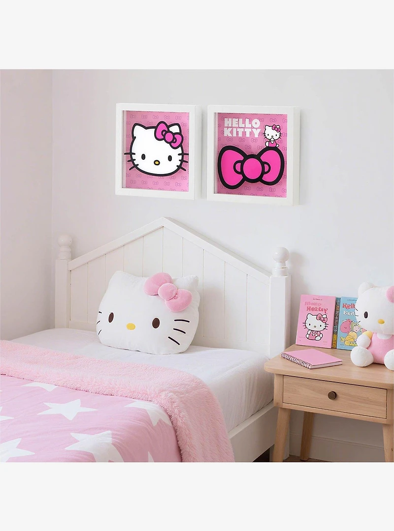 Sanrio Hello Kitty 2-Piece Dual Layer Wall Art