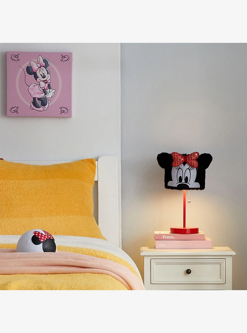 Disney Minnie Mouse Plush Shade Table Lamp
