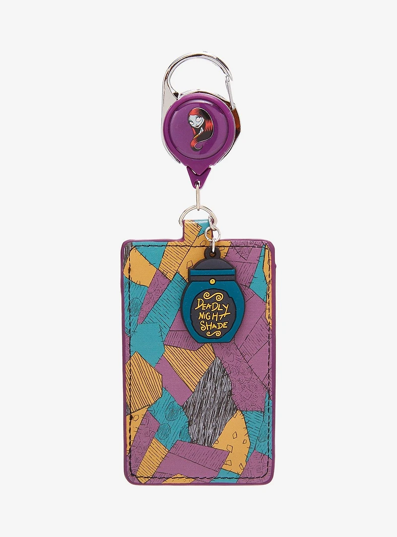 Disney The Nightmare Before Christmas Sally Pattern Retractable Lanyard