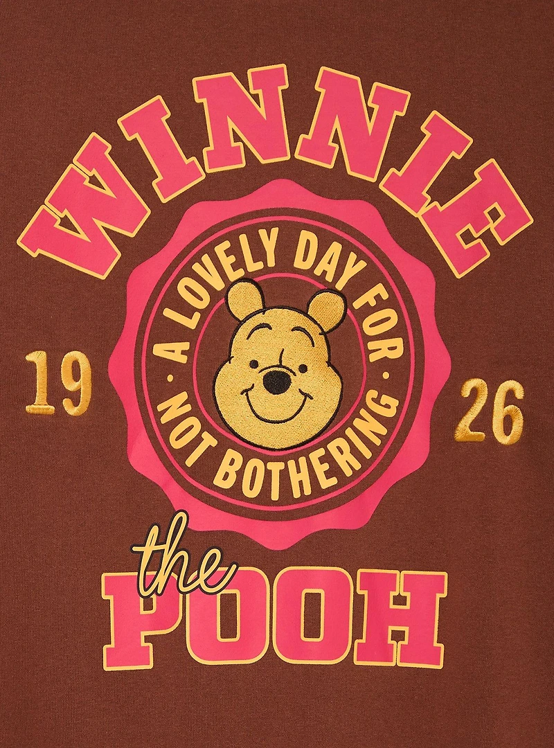 Disney Winnie the Pooh Vintage Badge Crewneck - BoxLunch Exclusive