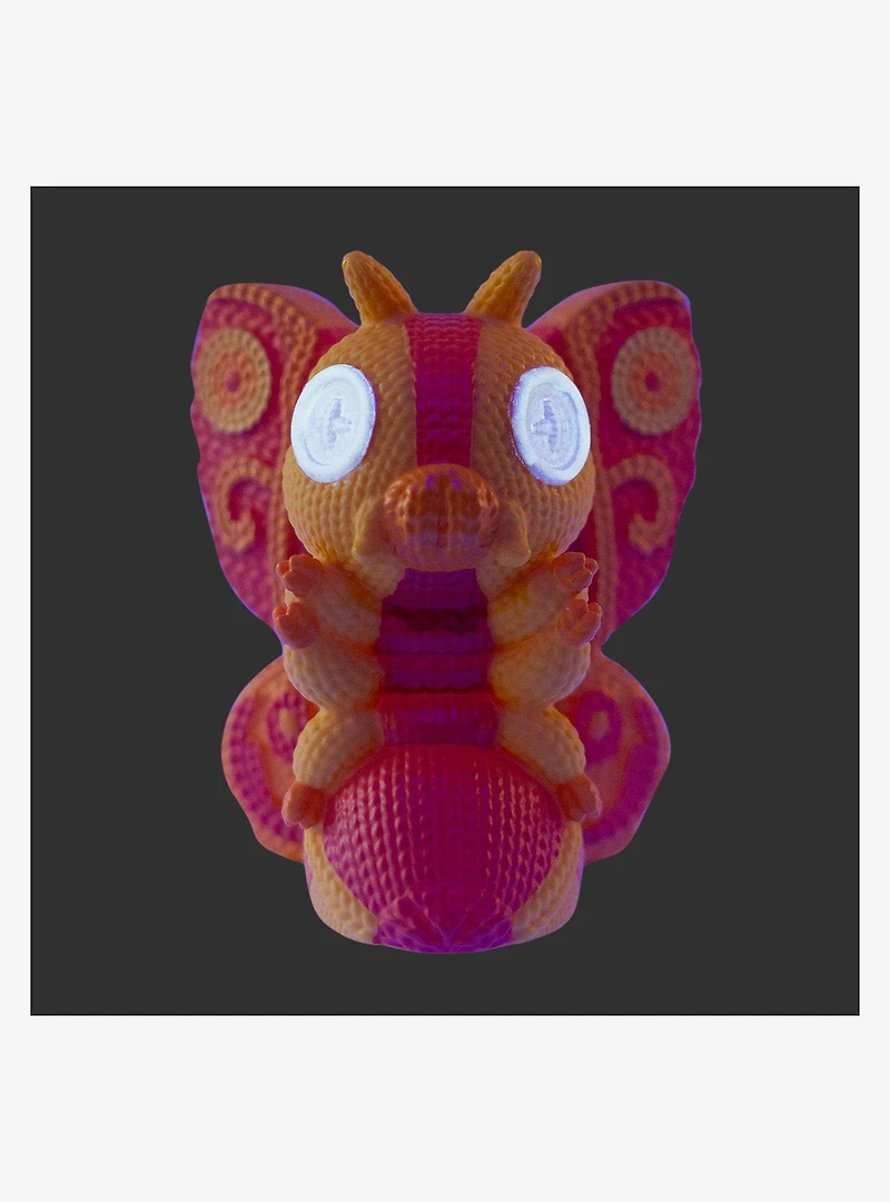 Handmade By Robots Godzilla Mothra #342 (Flame Glow In The Dark) Vinyl Figure