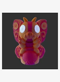 Handmade By Robots Godzilla Mothra #342 (Flame Glow In The Dark) Vinyl Figure