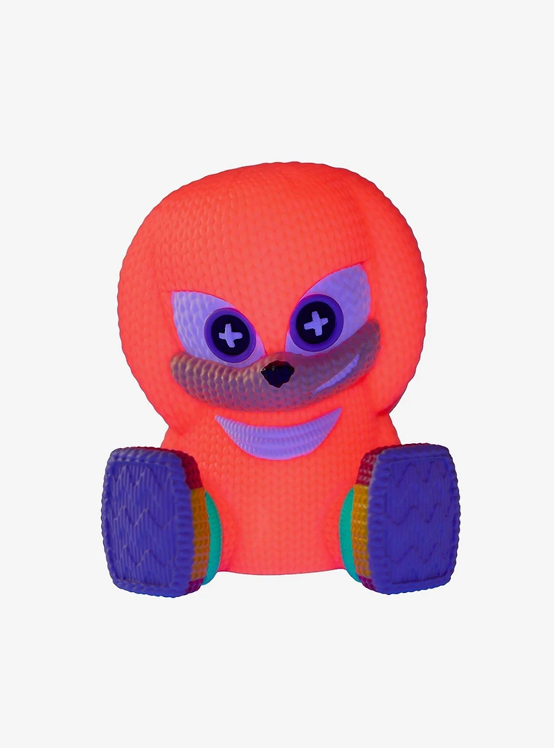 Handmade By Robots Sonic The Hedgehog Knuckles (Blacklight) Vinyl Figure