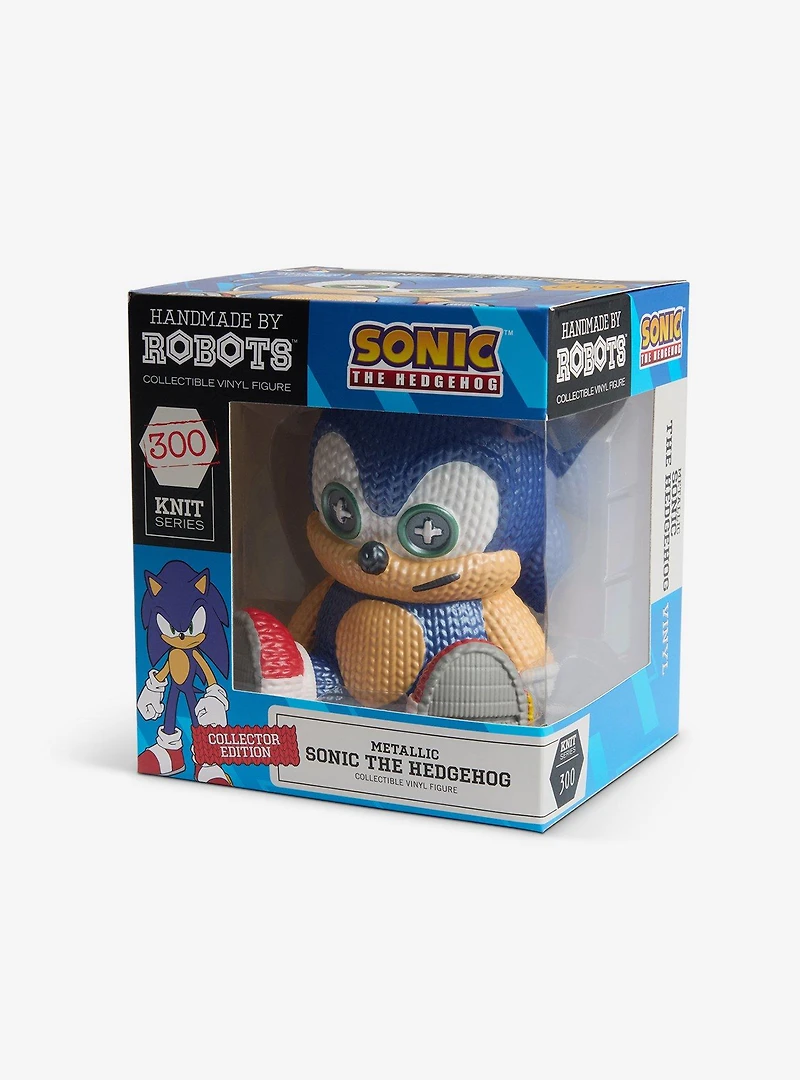 Handmade By Robots Sonic The Hedgehog Sonic (Metallic) Vinyl Figure