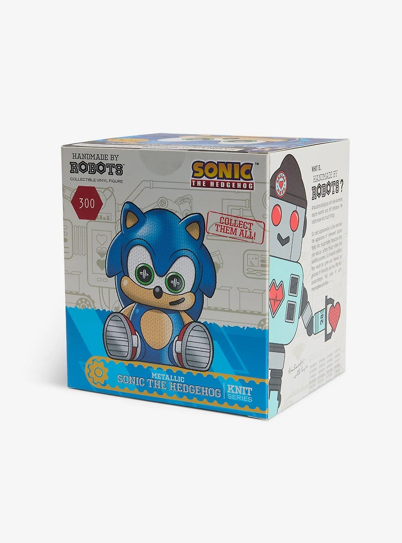 Handmade By Robots Sonic The Hedgehog Sonic (Metallic) Vinyl Figure