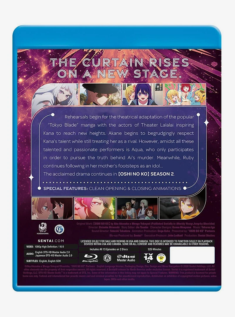 Oshi No Ko: Season 2 Collection Blu-Ray
