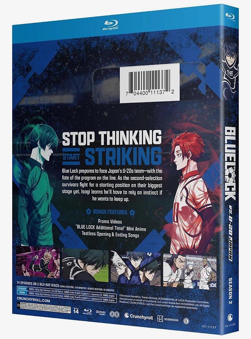 Blue Lock: Season 2 Blu-Ray