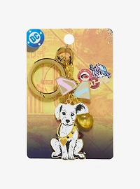 DC Comics Supergirl Puppy Krypto Multi-Charm Keychain - BoxLunch Exclusive