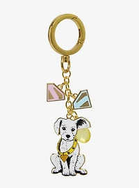 DC Comics Supergirl Puppy Krypto Multi-Charm Keychain - BoxLunch Exclusive