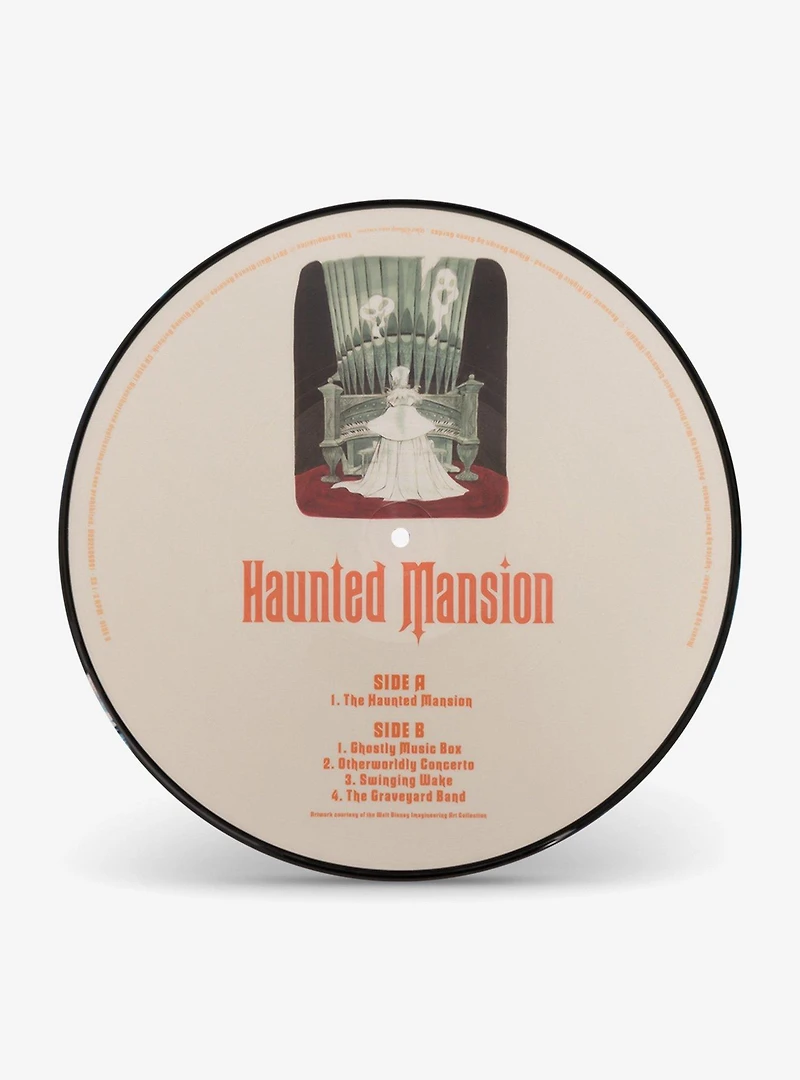 Disney Haunted Mansion Vinyl Record Soundtrack