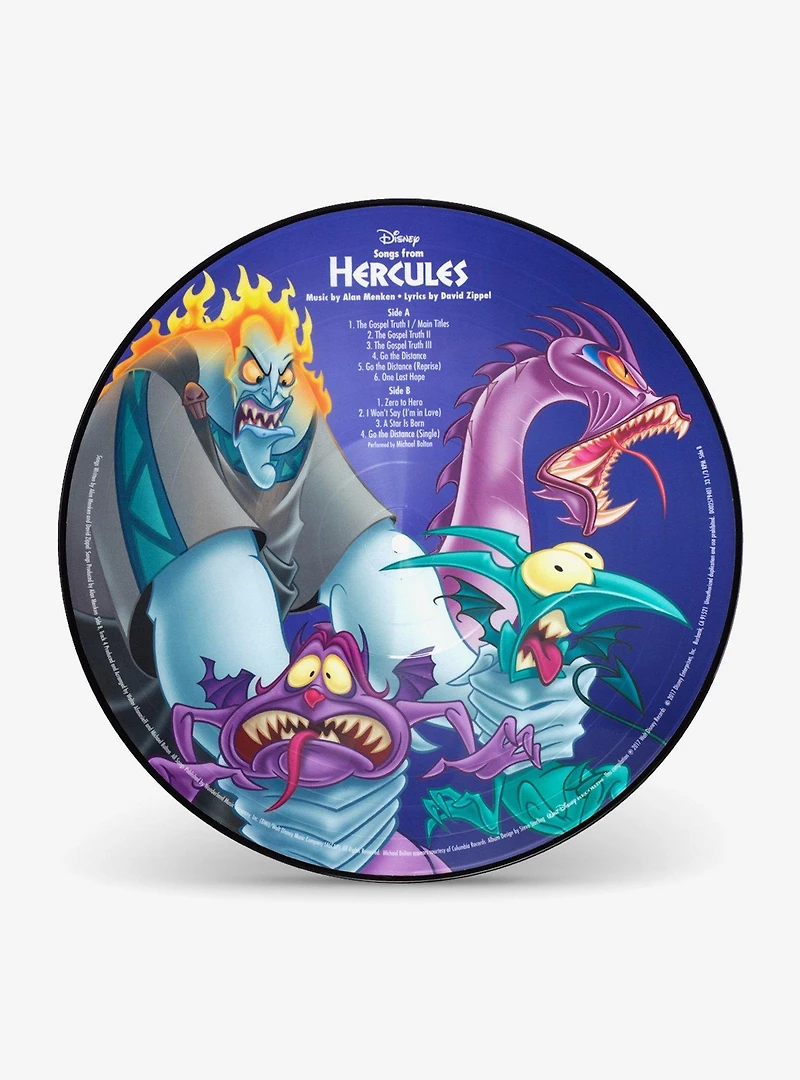 Disney Hercules Soundtrack Vinyl Record