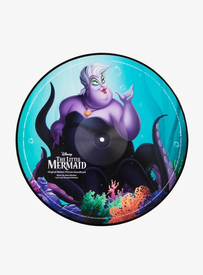 Disney The Little Mermaid Soundtrack Vinyl Record