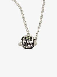 Coraline Wybie & Coraline Adjustable Ring Necklace Set - BoxLunch Exclusive