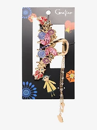 Coraline Dragonfly Claw Clip with Dangling Charm - BoxLunch Exclusive
