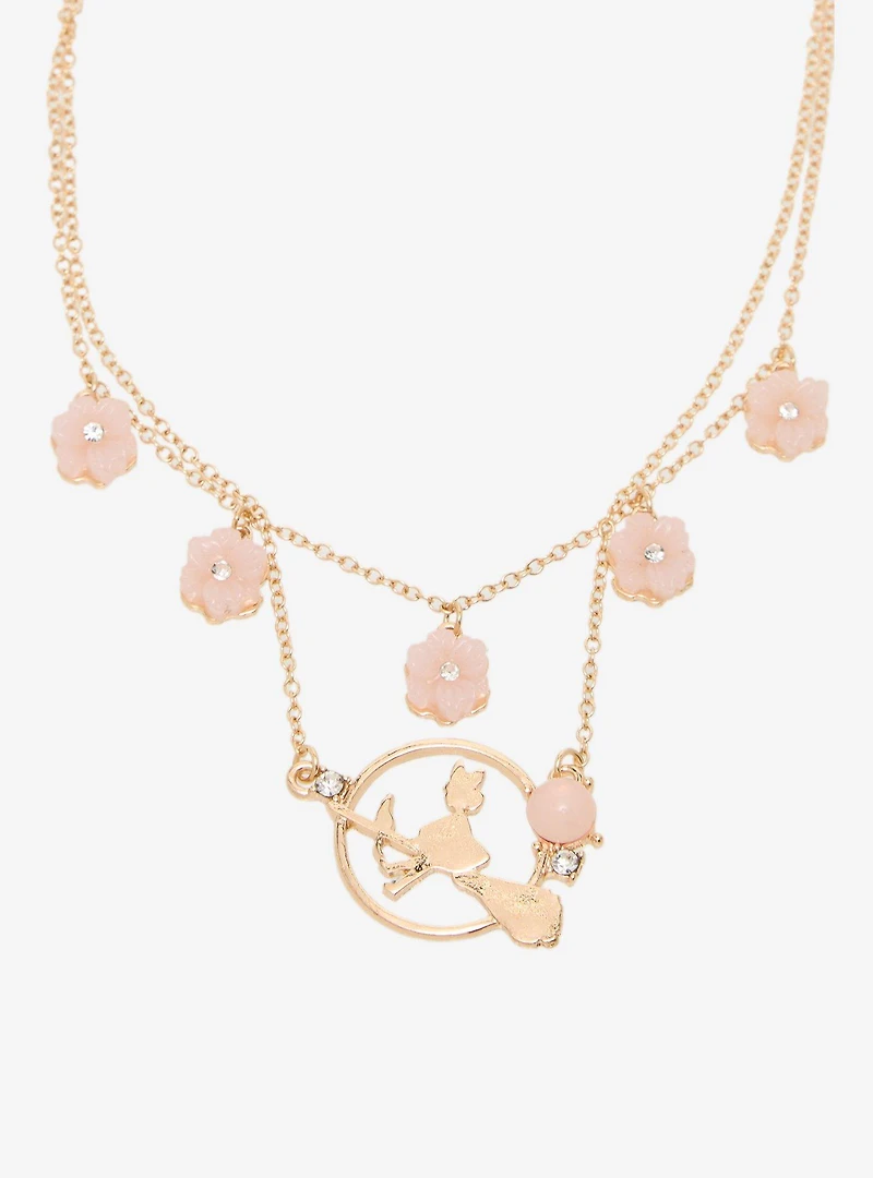 Studio Ghibli® Kiki's Delivery Service Cherry Blossom Necklace Set - BoxLunch Exclusive
