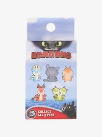 DreamWorks How To Train your Dragon Plushie Dragons Blind Box Enamel Pin - BoxLunch Exclusive