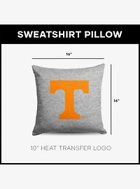 NCAA Tennessee Volunteers Logo Sweatshirt Pillow