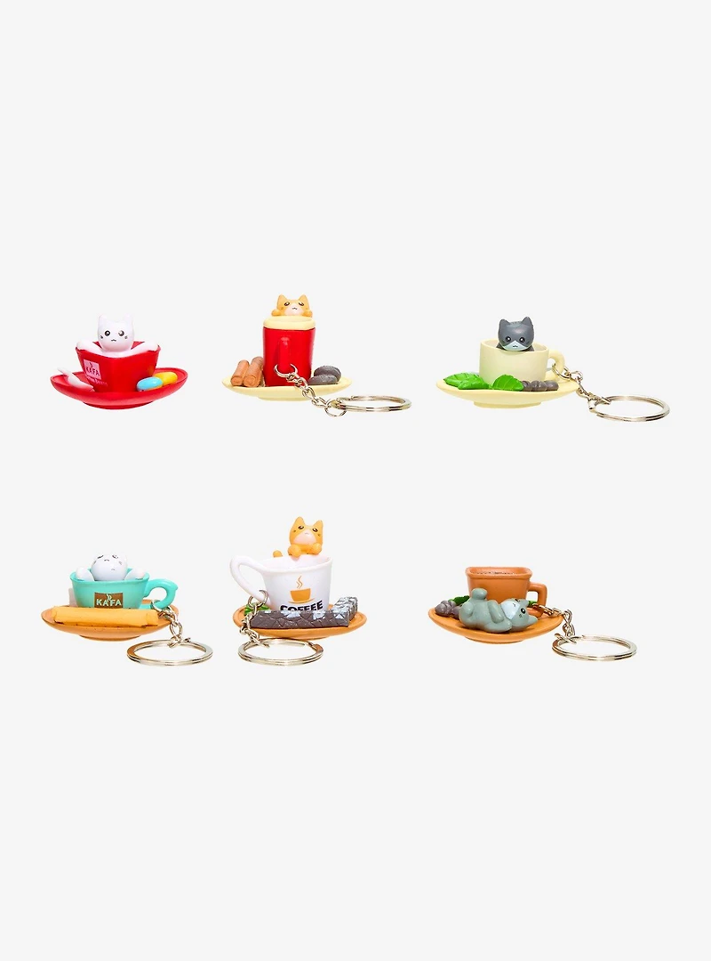 Cat Cafe Blind Blind Assorted Keychain