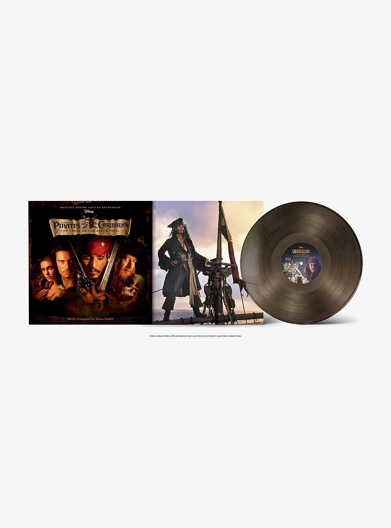 Disney The Pirates of the Caribbean: The Curse of The Black Pearl Soundtrack Vinyl Record