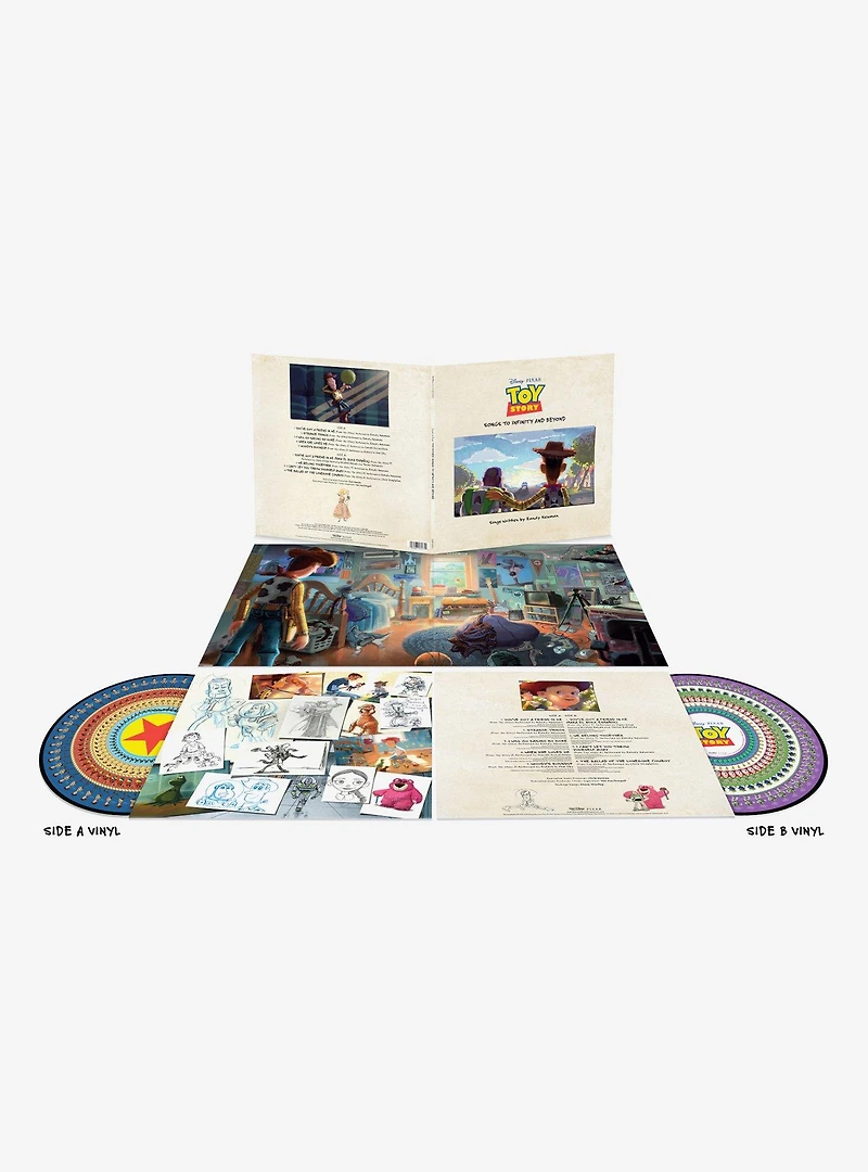 Disney Pixar Toy Story Soundtrack 30th Anniversary Zoetrope Vinyl Record