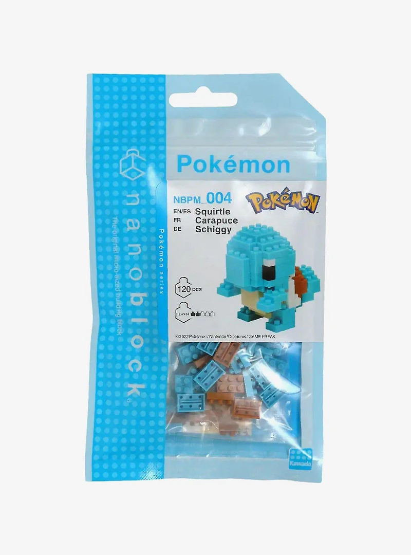 Nanoblock Pokémon Squirtle Build Set