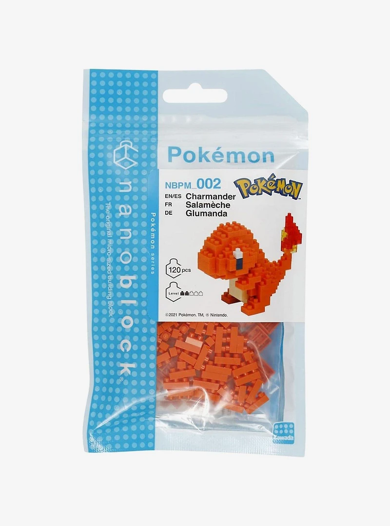 Nanoblock Pokémon Charmander Build Set