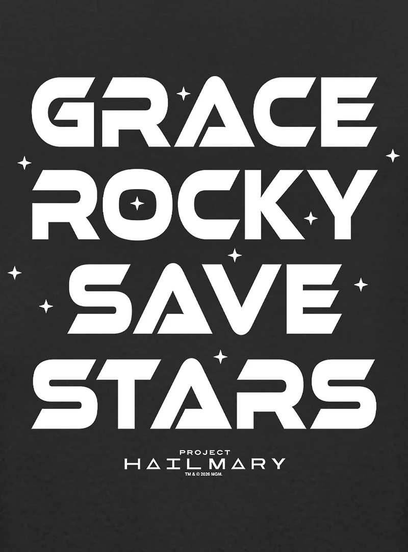 Project Hail Mary Grace Rocky Save Stars Hoodie
