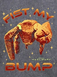 Project Hail Mary Bump Fister Mineral Wash Hoodie