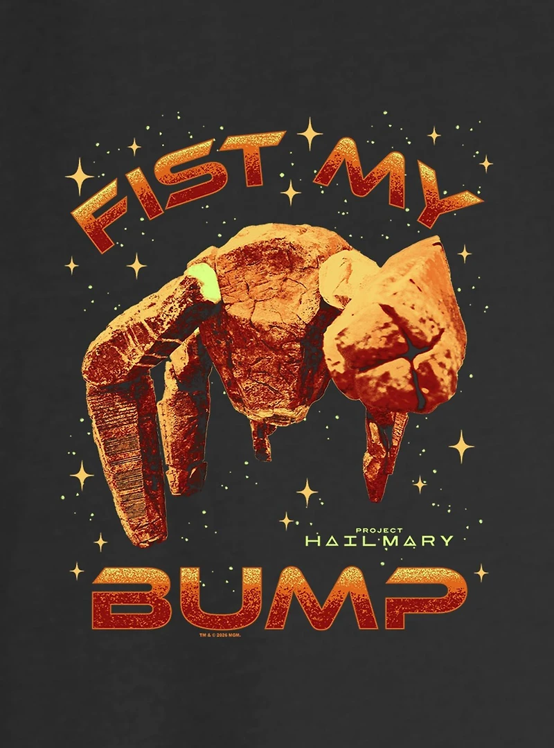 Project Hail Mary Bump Fister Womens Slouchy Sweatshirt